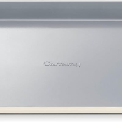 Caraway Non-Stick Ceramic Baking Sheet - Naturally Slick Ceramic Coating - Non-Toxic, PTFE & PFOA Free - Perfect for Baking, Roasting, and More - Medium (15" x 10") - Cream