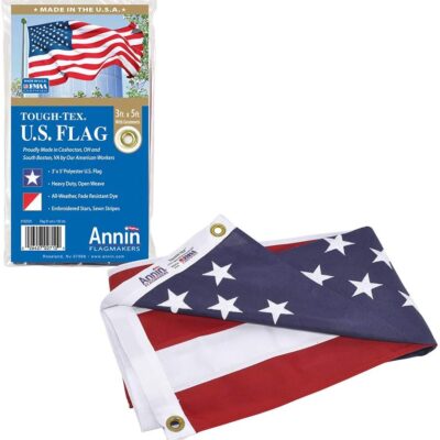 Annin Flagmakers American Flag 3x5 ft Embroidered