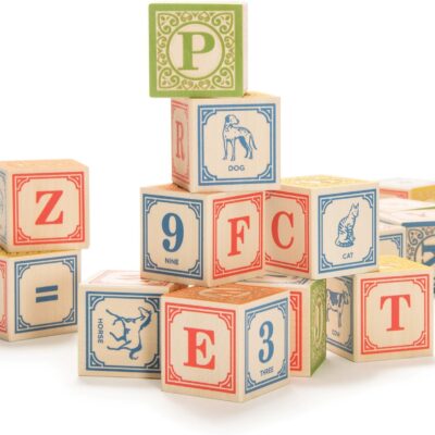 Uncle Goose ABC Wooden Blocks 28-Piece
