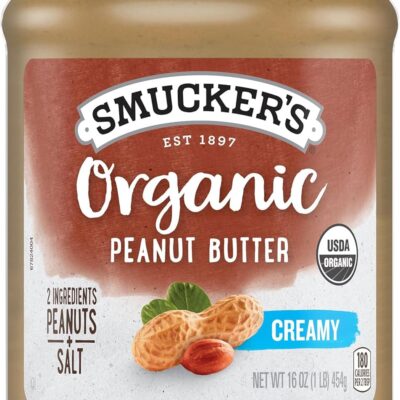 Smucker's Organic Natural Peanut Butter 16oz