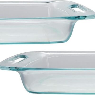 Pyrex Easy Grab 3-Quart Glass Baking Dish Set