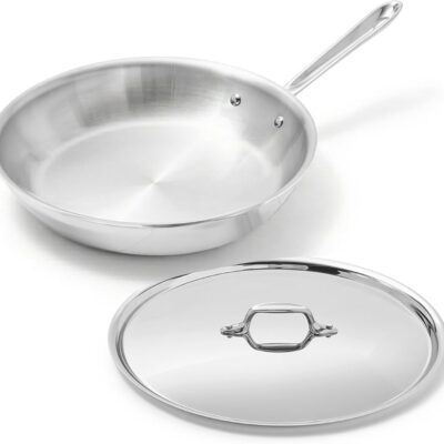 All-Clad D3 Stainless Steel 10-Inch Fry Pan