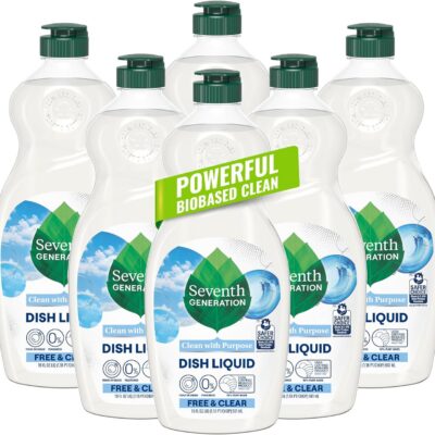 Seventh Generation Dish Soap Free & Clear (6-Pack)